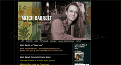 Desktop Screenshot of mitchbarrettmusic.com
